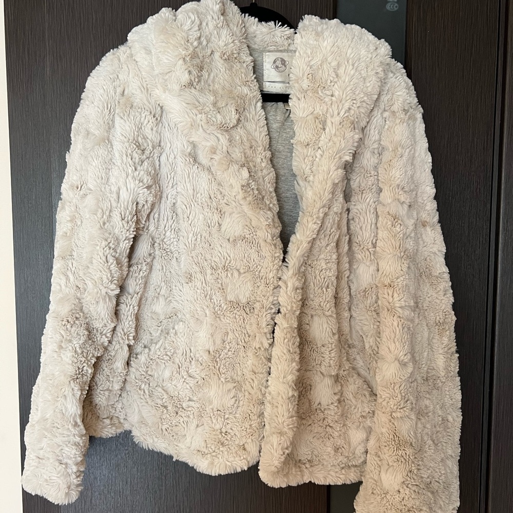 ANTHROPOLGIE FUR COAT